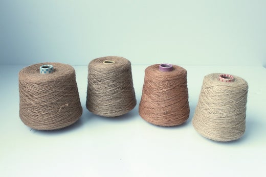 POISTO: Ohuet ruskeat juuttilangat 3,0kg